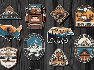 hiking patches